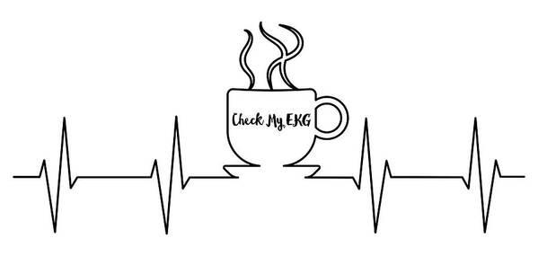 Check EKG Art Art Print by Price -