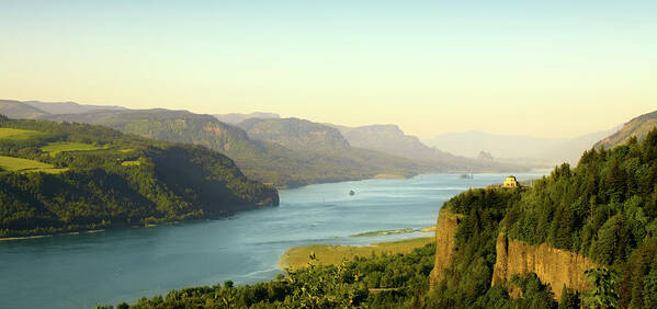 Scenics Art Print featuring the photograph Columbia Gorge by Kativ