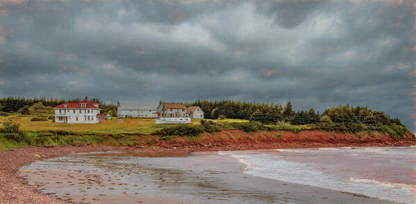 Pei Art Print featuring the photograph Doyle's Cove, The Day After Hurricane Dorian by Marcy Wielfaert