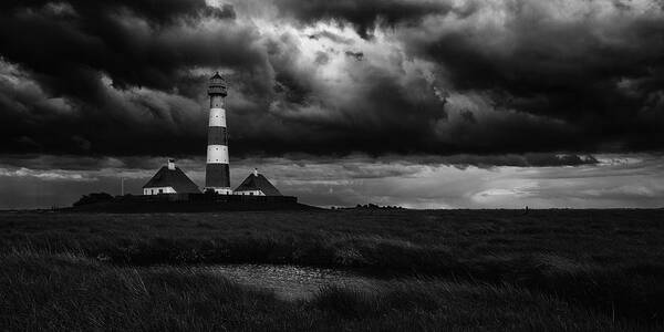 Atmosphere Art Print featuring the photograph Westerhever by Roland Weber