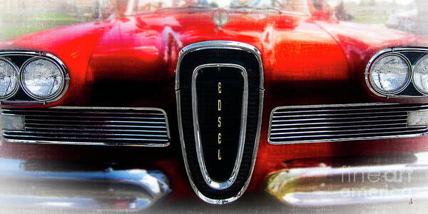 Fine Art Photography Art Print featuring the photograph Classic 1958 Edsel by John Strong