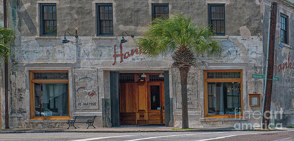 Hanks Art Print featuring the photograph Hanks Seafood - Charleston South Carolina by Dale Powell