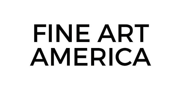 Logo Art Print featuring the photograph Fine Art America Logo Black by Fine Art America