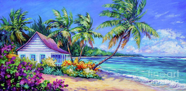 Prospect Art Print featuring the painting Prospect Reef View by John Clark