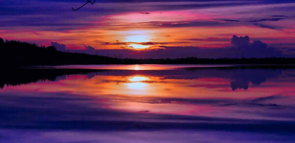 Sunrise Art Print featuring the photograph Purple Haze by Montez Kerr