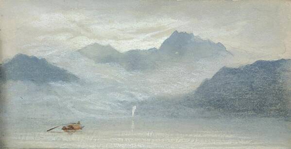 Mountains Art Print featuring the painting Sails to the Wind by Lilias Trotter