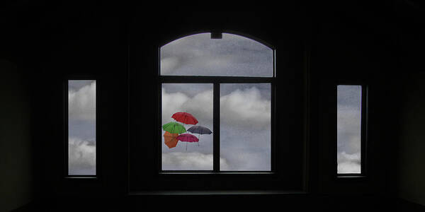 Umbrella Art Print featuring the photograph Supercalifragilistic Dreams 1 by Wayne King