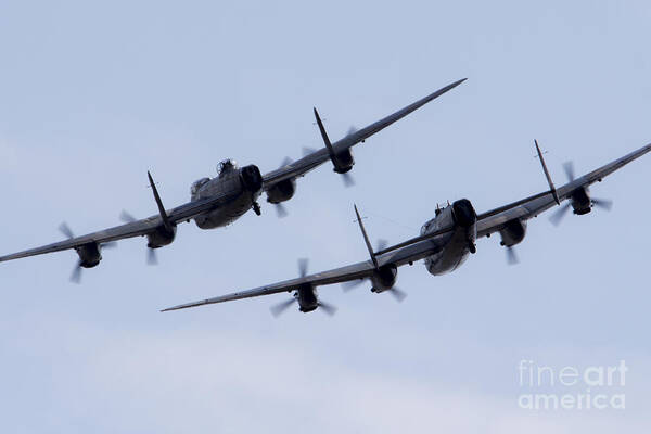 Avro Art Print featuring the photograph Lancaster Moment by Airpower Art