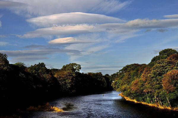  The River Beauly Art Print featuring the photograph The River Beauly by Gavin Macrae