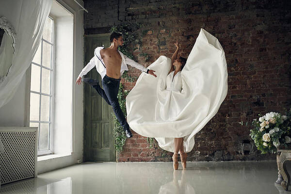 Dance Art Print featuring the photograph *** #1 by Sergei Smirnov