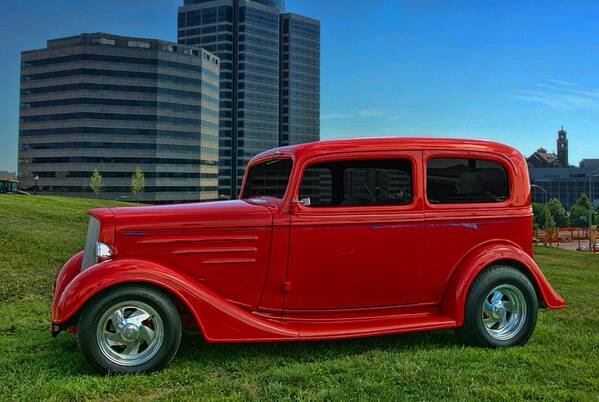 1934 Art Print featuring the photograph 1934 Chevrolet Sedan Hot Rod by Tim McCullough