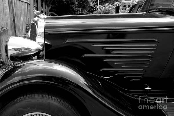 Automobiles Art Print featuring the photograph 1934 Dodge by Yumi Johnson