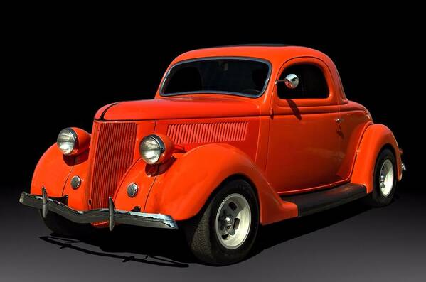 1936 Art Print featuring the photograph 1936 Ford Coupe Hot Rod by Tim McCullough