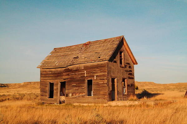 Old Art Print featuring the photograph Abandoned #2 by Jeff Swan