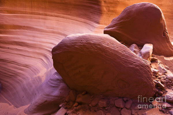 Canyon Art Print featuring the photograph Canyon rocks by Bryan Keil