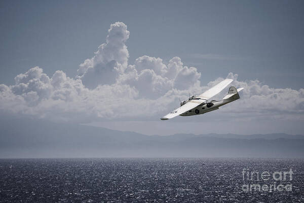 Consolidated Art Print featuring the digital art Catalina #1 by Airpower Art
