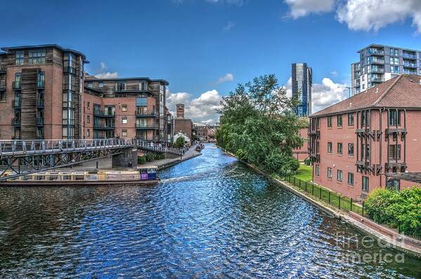 Gas Street Basin Art Print featuring the photograph Gas Street Basin by MSVRVisual Rawshutterbug