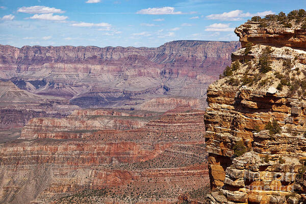 America Art Print featuring the photograph Grand Canyon view #1 by Jane Rix