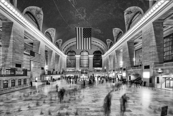 Grand Central Terminal Art Print featuring the photograph Grand Central Terminal #1 by James Howe