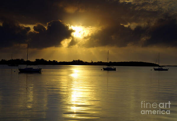 Keys Art Print featuring the photograph Keys Sunset III #1 by Bruce Bain