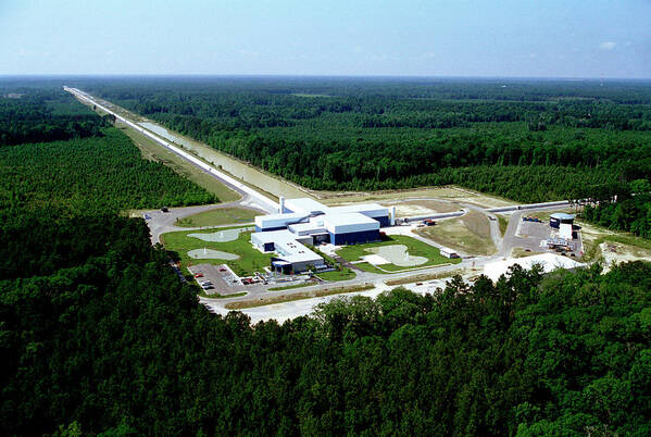 Ligo Art Print featuring the photograph Ligo Gravitational Wave Detector #1 by Caltech/mit/ligo Lab