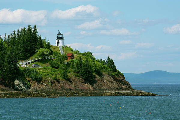 Atlantic Ocean Art Print featuring the photograph Maine, Rockland, Penobscot Bay #1 by Cindy Miller Hopkins