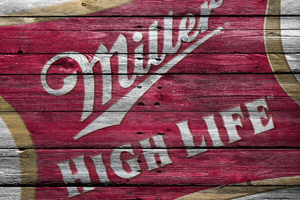 Miller High Life Art Print featuring the photograph Miller High Life by Joe Hamilton