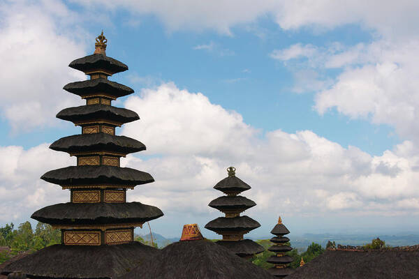 Architecture Art Print featuring the photograph Mother Temple Of Besakih, The Most #1 by Keren Su