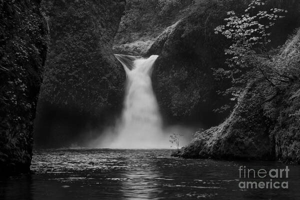 Waterfall Art Print featuring the photograph Punchbowl Falls #1 by Keith Kapple