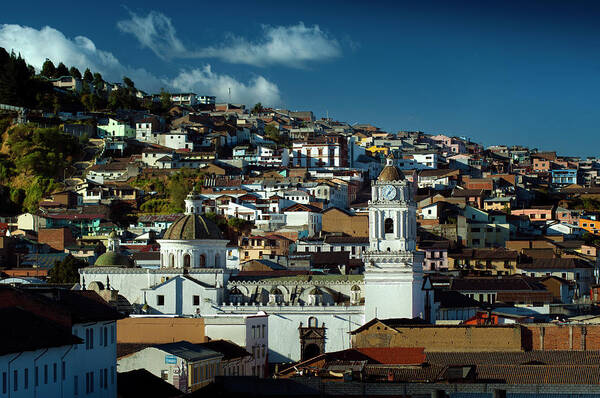 Quito Art Print featuring the photograph Quito, Ecuador #1 by John Coletti
