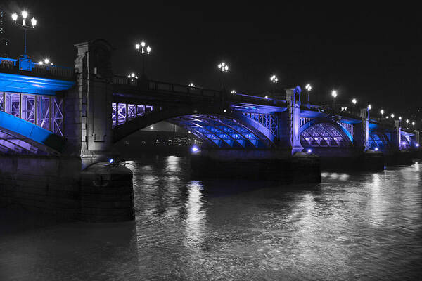 Southwark Art Print featuring the photograph Southwark Bridge London #1 by David Pyatt