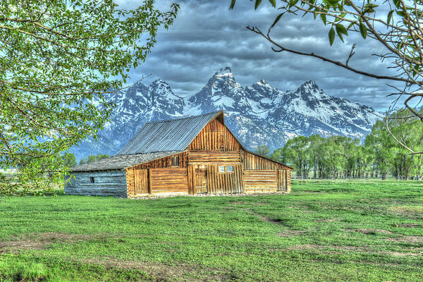  Art Print featuring the photograph Spring Barn #1 by David Armstrong