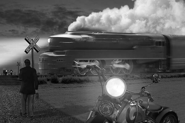 Transportation Art Print featuring the photograph The Wait by Mike McGlothlen