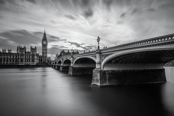 London Art Print featuring the photograph Westminster Serenity #1 by Nader El Assy
