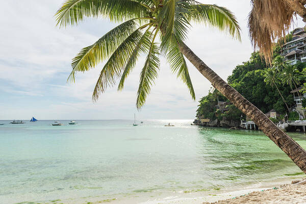 Tranquility Art Print featuring the photograph White Beach, Boracay, Philippines #1 by John Harper