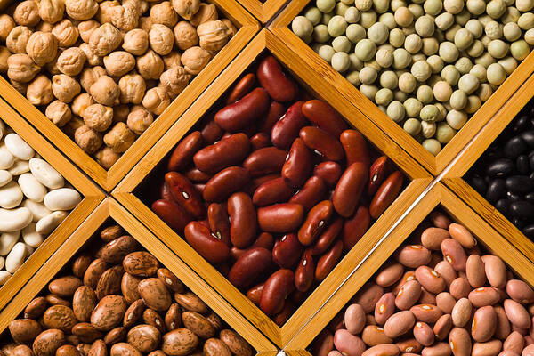 Agricultural Art Print featuring the photograph Boxes of beans #12 by Raul Rodriguez