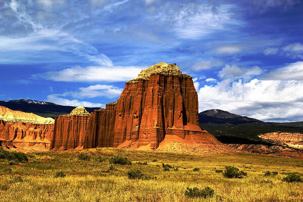 Capitol Reef National Art Print featuring the photograph Capitol Reef National Park Cathedral Valley #15 by Mark Smith