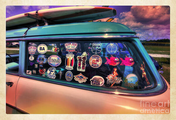 56 Chevy Art Print featuring the photograph 1956 Chevy Wagon by Arttography LLC