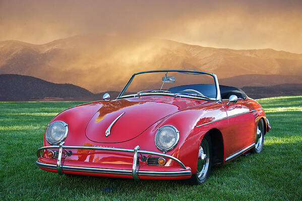 Auto Art Print featuring the photograph 1959 Porsche 356 Cabriolet by Dave Koontz