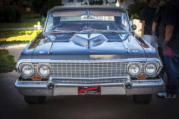 1963 Chevrolet Art Print featuring the photograph 1963 Chevrolet Impala SS 409 by Rich Franco