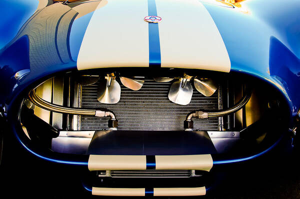 1965 Shelby Art Print featuring the photograph 1965 Shelby Cobra Grille by Jill Reger