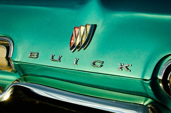 1967 Buick Lesabre Grille Emblem Art Print featuring the photograph 1967 Buick LeSabre Grille Emblem by Jill Reger