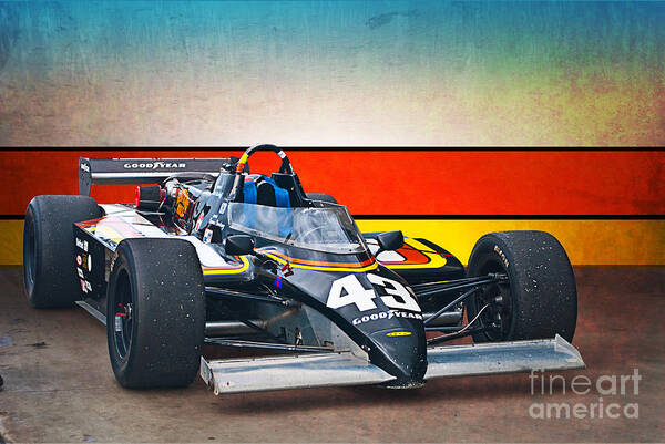 1983 Art Print featuring the photograph 1983 Lola T700 Indy Car by Stuart Row