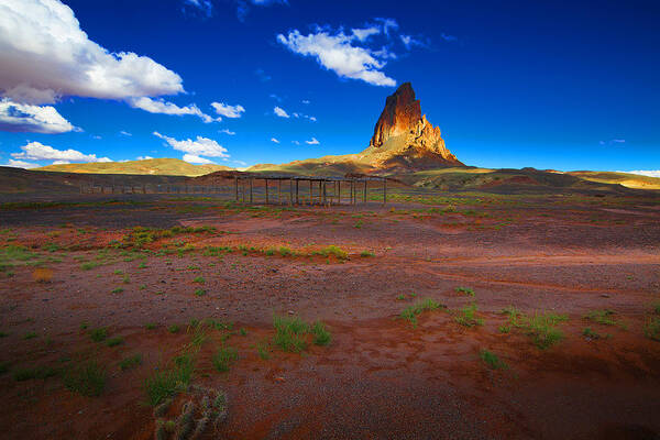 Landscape Art Print featuring the photograph Monument Valley Utah USA #5 by Richard Wiggins