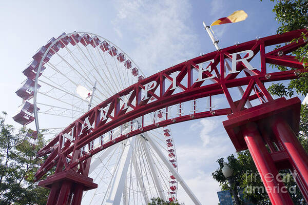 Navy Pier Art Print featuring the photograph Navy Pier #2 by Patty Colabuono