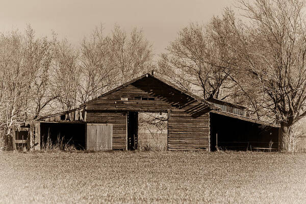 Antique Art Print featuring the photograph Old Barn #2 by Doug Long