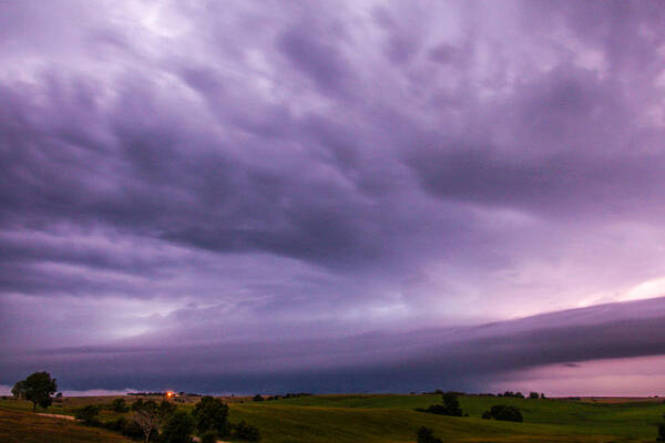 Stormscape Art Print featuring the photograph Wicked Good Nebraska Supercell #1 by NebraskaSC