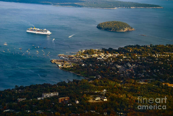 Acadia National Park Art Print featuring the photograph Bar Harbor Maine. #6 by New England Photography