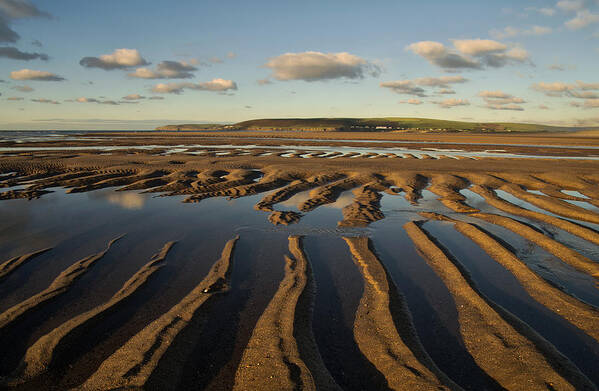 Saunton Art Print featuring the photograph Saunton Sands Devon #3 by Pete Hemington