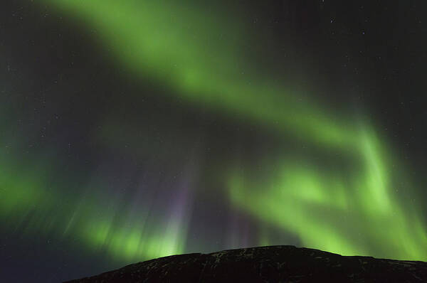 Astronomy Art Print featuring the photograph Northern Lights #4 by John Shaw